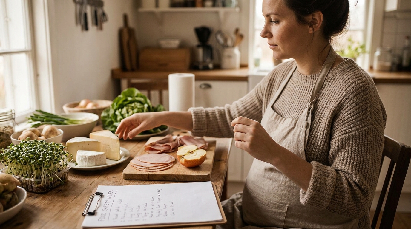 Which foods carry listeria, salmonella, or toxoplasma?