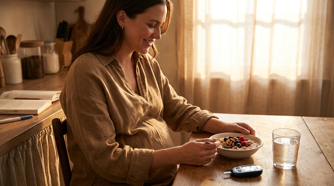 First Trimester: Early Diagnosis & Steady Blood Sugar