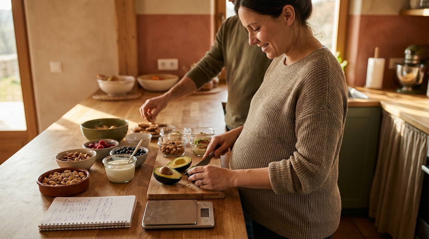 Third Trimester: Bigger Baby, Tighter Numbers, Snack Strategy