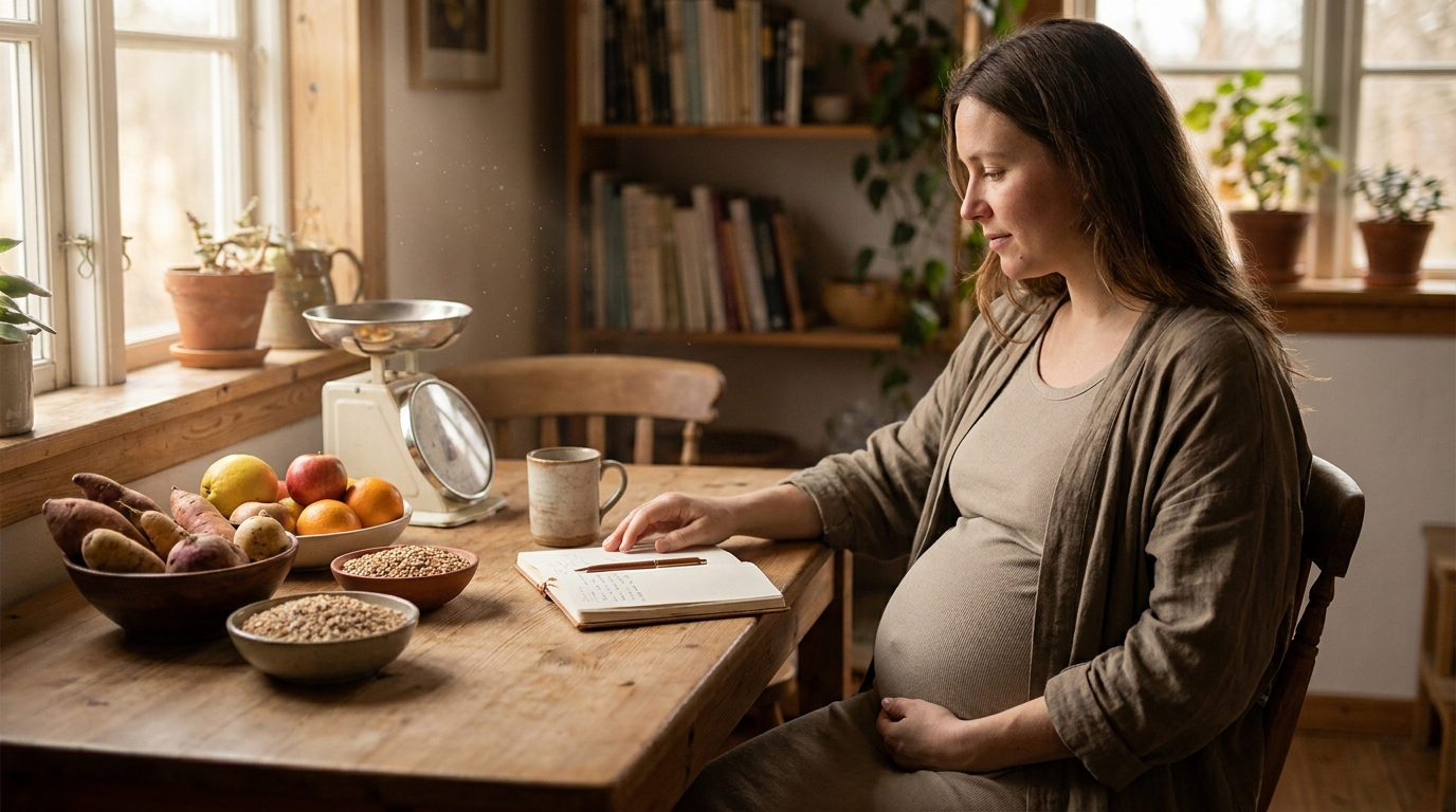 When is pregnancy weight gain too fast or too slow?