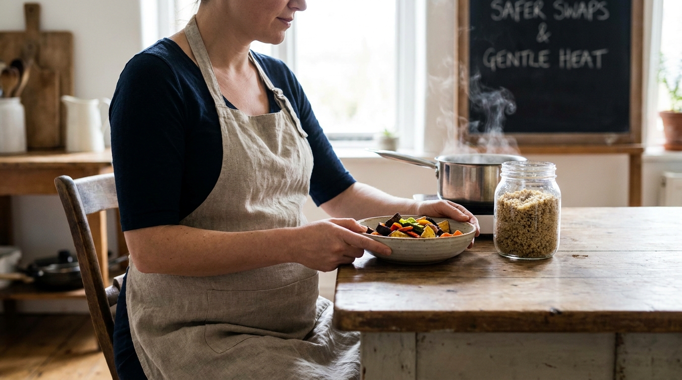 What are the safer swaps — and does heating really rescue these foods?