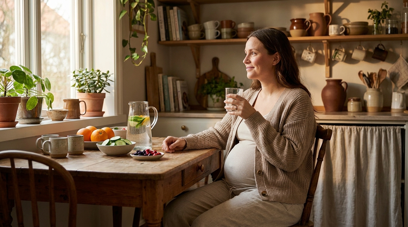 Pregnancy Hydration: How Much Water You Really Need (+ Electrolyte Foods)