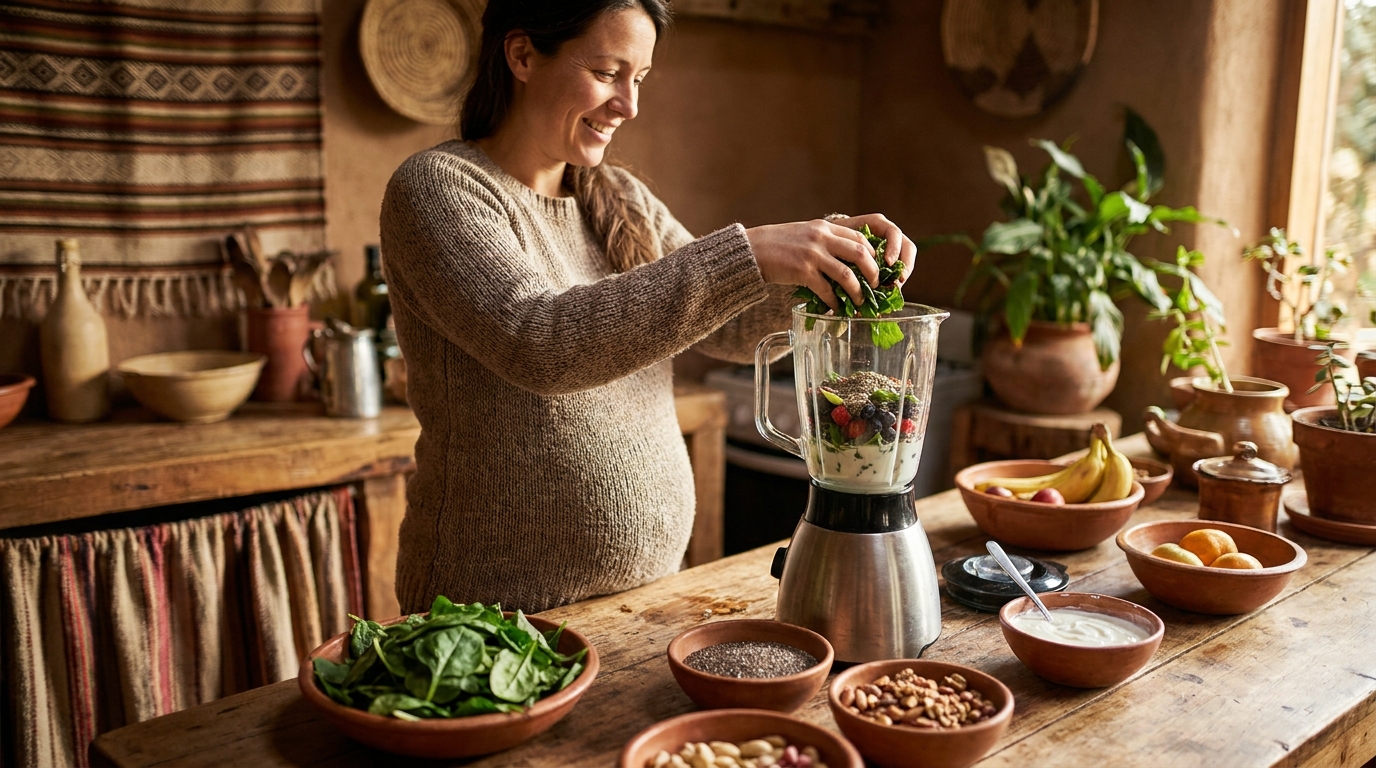 How do I build my own pregnancy smoothie?