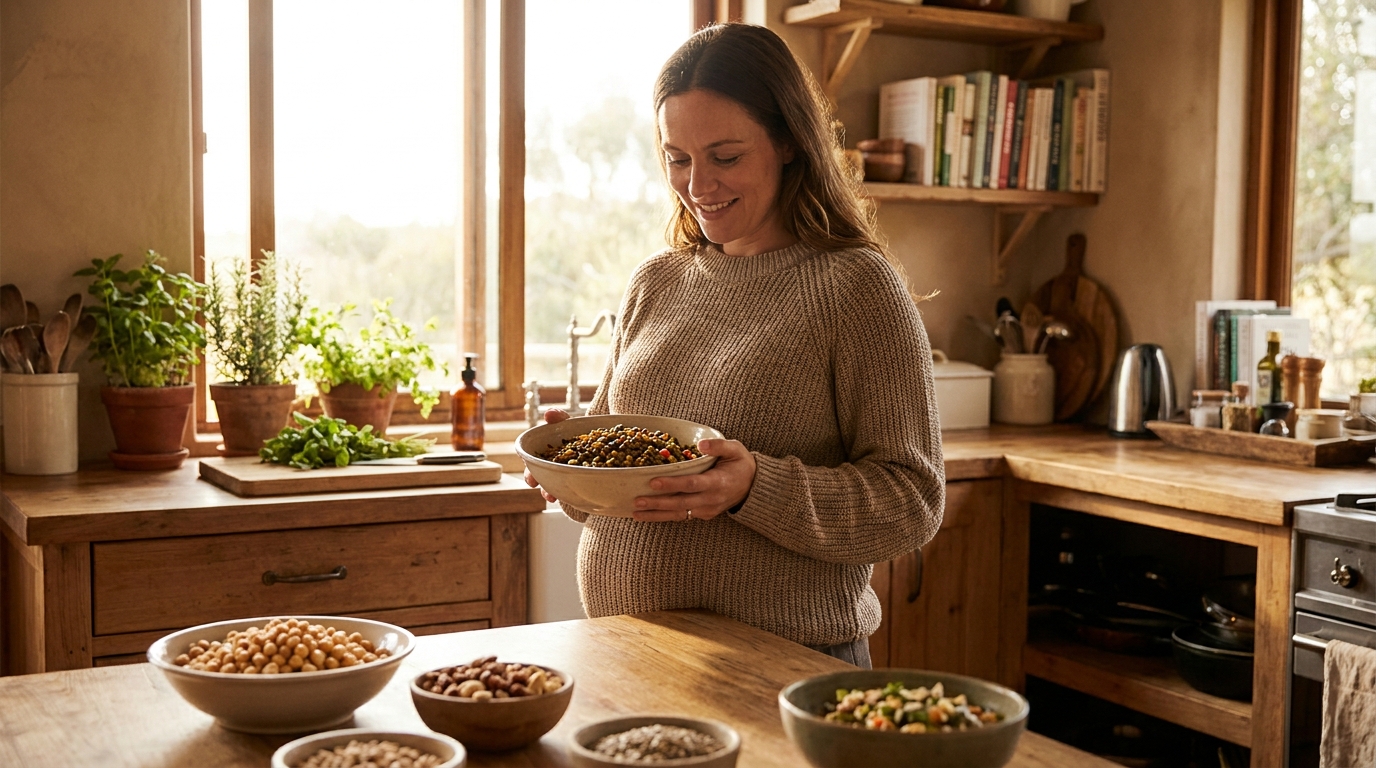 Vegan Pregnancy Protein: How to Hit 71g a Day Meat-Free